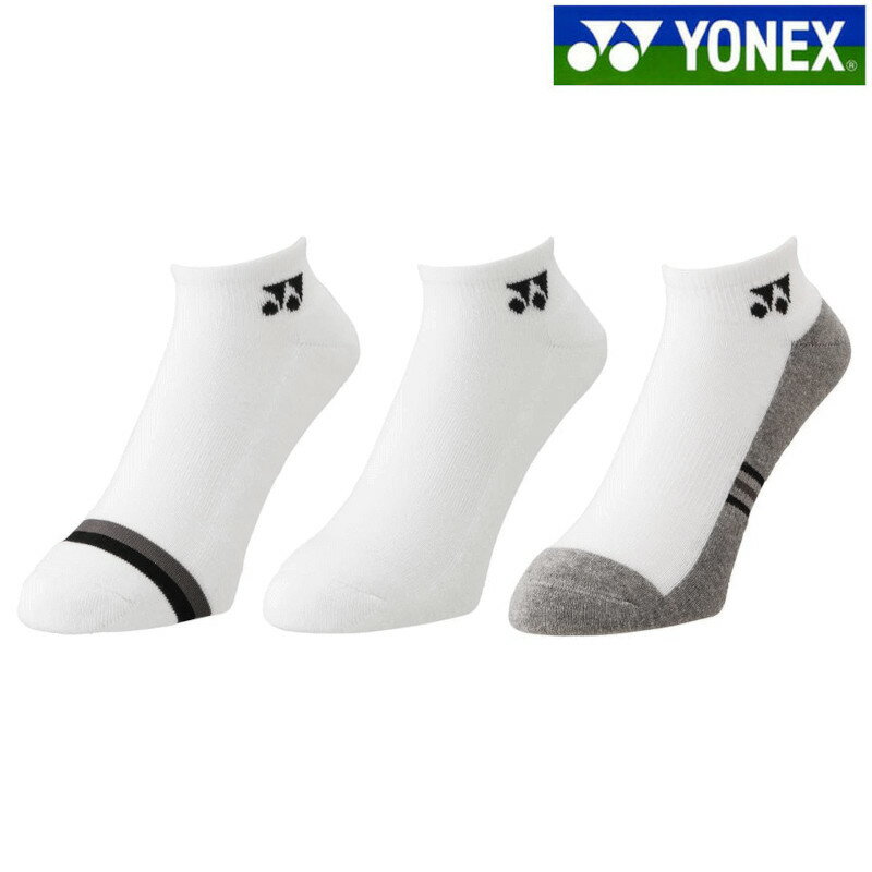【返品・交換不可】ヨネックス スニーカーインソックス(3足セット) 29235Y レディース 2025SS バドミントン テニス ソフトテニス ゆうパケット(メ...