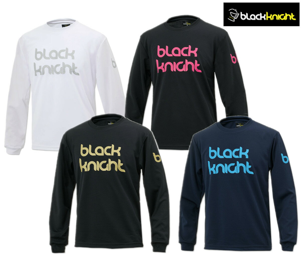 ブラックナイト ドライロングTシャツ T-5205U ユニセックス 2025AW バドミントン ゆうパケット(メール便)対応
