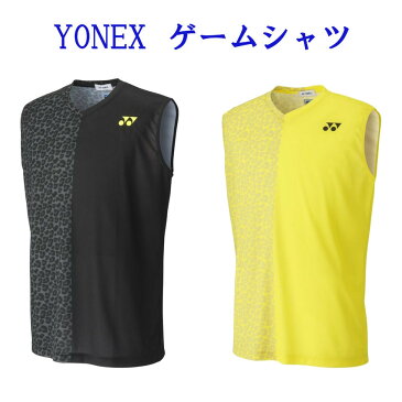 ヨネックス　ゲームシャツ(ノースリーブ)　10312Y　メンズ　2020SS　バドミントン　テニス　ゆうパケット(メール便)対応