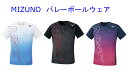 ミズノ プラクティスTシャツ V2MA0580 ユニセックス 2020AW バレーボール ゆうパケット(メール便)対応