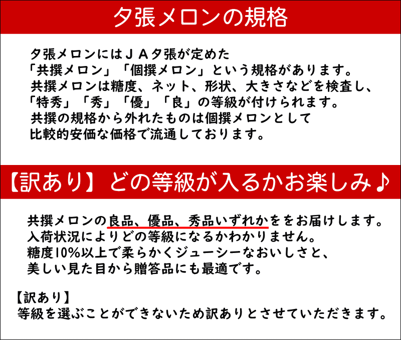 夕張メロン 訳あり 2玉入 白箱 共撰 良品以上 3.0kg前後 北海道 夕張産 ご予約商品...