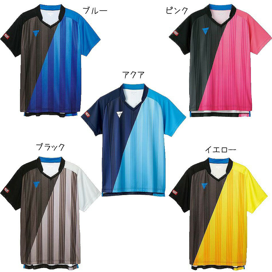 VICTAS V-GS053 031466 2022SS 卓球 ゲームシャツ ユニセックス 男女兼用 ノベルティキャンペーン