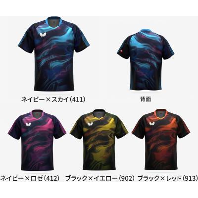 Shirts - バタフライ リメラル・シャツ 47800 2026SS 卓球 ゲームシャツ ユニセックス ゆうパケット(メール便)対応