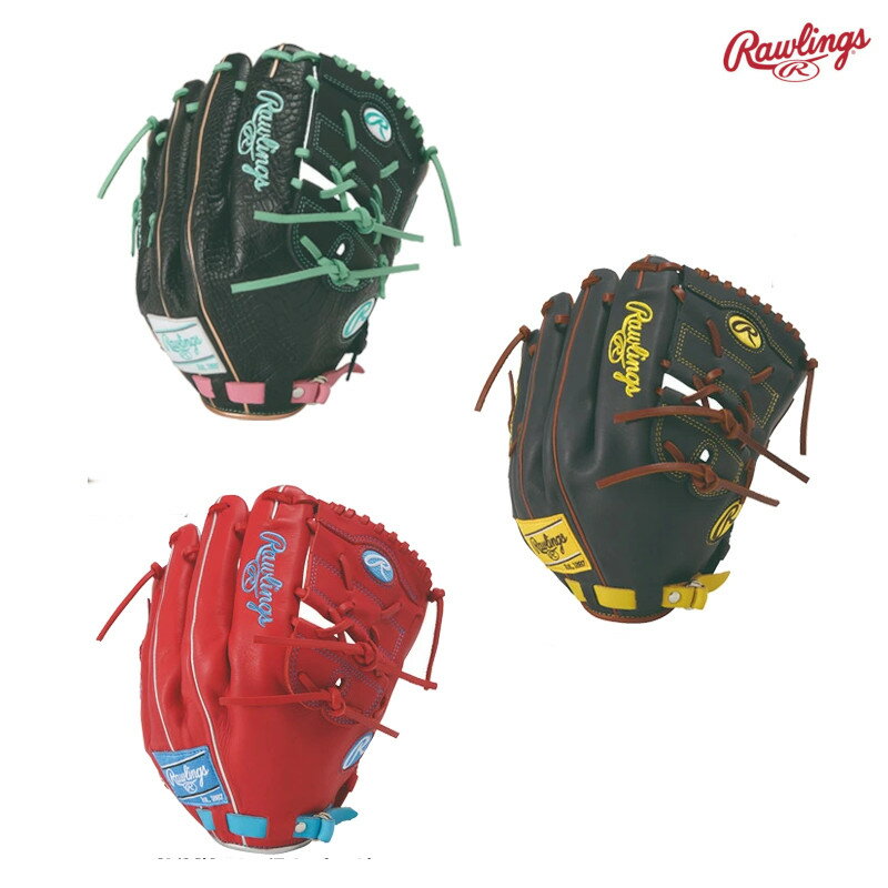 Pitcher - ローリングス 野球グローブ 軟式用 投手用 HOH MBL カラーグラブ GR6HMJ205FB 2026SS