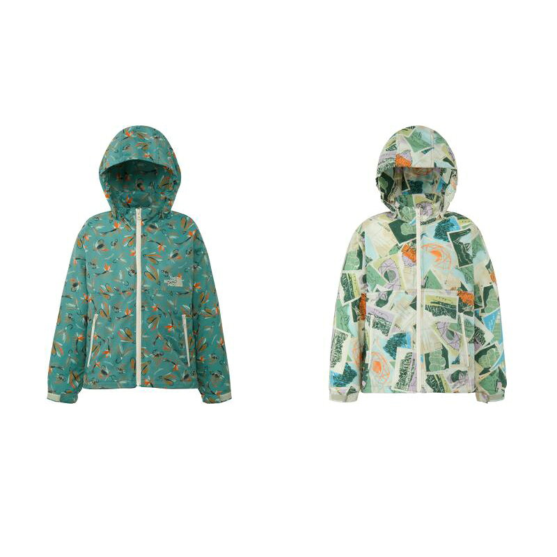 メーカー希望小売価格はメーカーカタログに基づいて掲載しています 軽くて丈夫な生地にはっ水加工を施した定番ウィンドブレーカーの総柄モデル ●品番 NPJ22511 ●商品名 ノベルティコンパクトジャケット ●カラー FL：フライルアーブルー PF：ポストカードオパールフロスト ●サイズ 130〜160 ●素材 NORTHTECH Cloth(ナイロン100％) ●機能 ・ノーステッククロス：化学繊維でありながらもコットンのような風合いが特徴。軽量、コンパクト性に優れている。 ・ウォーターレジスタント：はっ水機能 ・スタティックケア：静電防止部材を採用して静電気の発生を抑える ●その他 ・ロゴ刺繍 ・取り外し可能なフード ・記名ラベル付き ※在庫は常に変動しておりますので、まれにご注文時に 在庫が切れている場合があります。 　 入荷予定がない場合はご注文をお断りさせていただきますのでご了承願います。 ※画像の色の見え方が、モニターやPC環境により実際の商品と異なる場合がございます。 ※商品の仕様につきましてはメーカー都合により予告なく、変更となる場合が御座いますので予めご了承お願い申し上げます。 例：デザイン(マーク・ライン・カラー他)、生産国、素材など。 正確な情報をご提供出来るよう努めておりますが、まれに訂正を行うことができない場合も御座いますので何卒ご了承頂きますようお願い申し上げます。