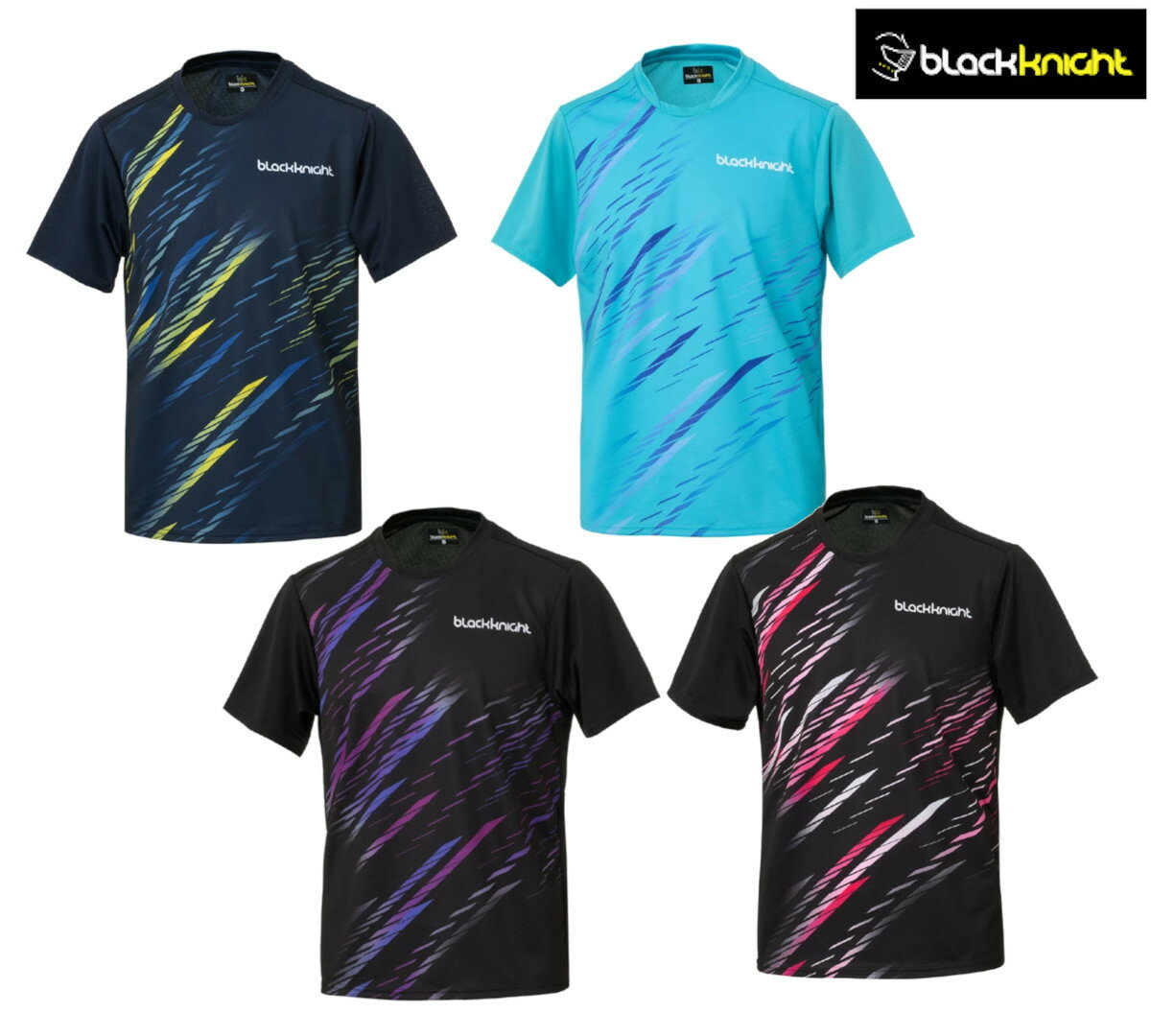 日本バドミントン協会公認ウェア スペック ●品番 T-6513U ●商品名 ユニゲームウェア ●カラー ブラックバイオレット（BLAVLT） ブラックピンク（BLAPNK） ネイビー（NVY） スモーキーターコイズ（STQB） ●サイズ XS・S・M・L・XL・XXL ●素材 ポリエステル100％ ●製造国 日本 ●機能 日本バドミントン協会公認、吸汗速乾、UVケア ※在庫は常に変動しておりますので、まれにご注文時に 在庫が切れている場合があります。 　 入荷予定がない場合はご注文をお断りさせていただきますのでご了承願います。 ※画像の色の見え方が、モニターやPC環境により実際の商品と異なる場合がございます。 ※商品の仕様につきましてはメーカー都合により予告なく、変更となる場合が御座いますので予めご了承お願い申し上げます。 例：デザイン(マーク・ライン・カラー他)、生産国、素材など。 正確な情報をご提供出来るよう努めておりますが、まれに訂正を行うことができない場合も御座いますので何卒ご了承頂きますようお願い申し上げます。