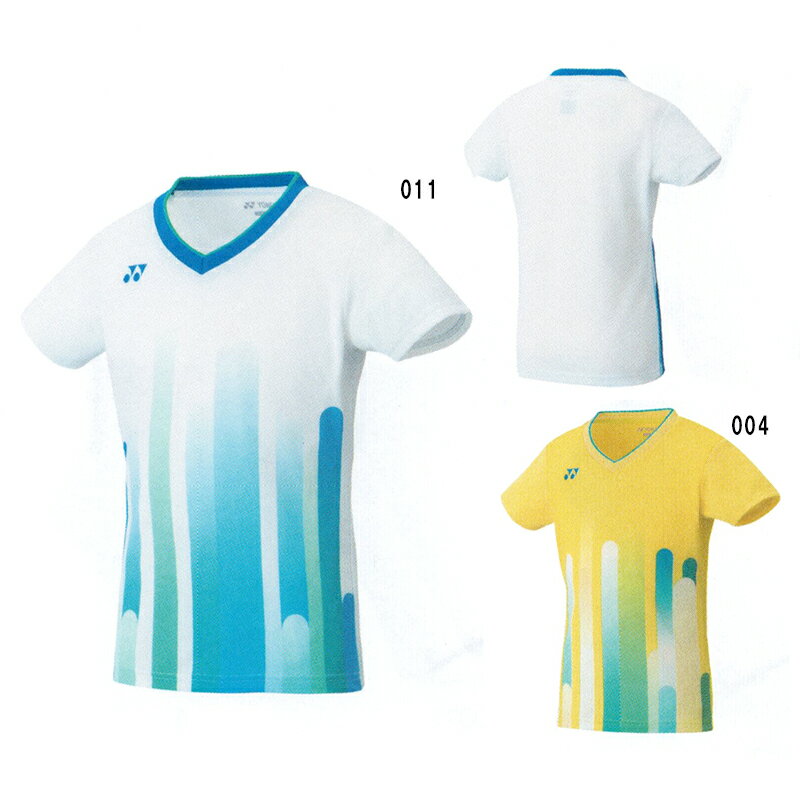 ヨネックスゲームシャツ 20465J ジュニア ガールズ 2019SS バドミントン テニス ゆうパケット（メール便）対応 2019最新 2019春夏