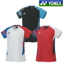 【メール便発送品】ヨネックス YONEX テニス・バドミントン ウエア（ウィメンズ） ウィメンズゲームシャツ ブラック(007) M 20669