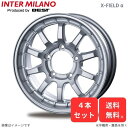 ホイール インターミラノ ジムニーシエラ JB43W スズキ 4本セット クロスフィールドα 【15×5.5J 5-139 INSET5】