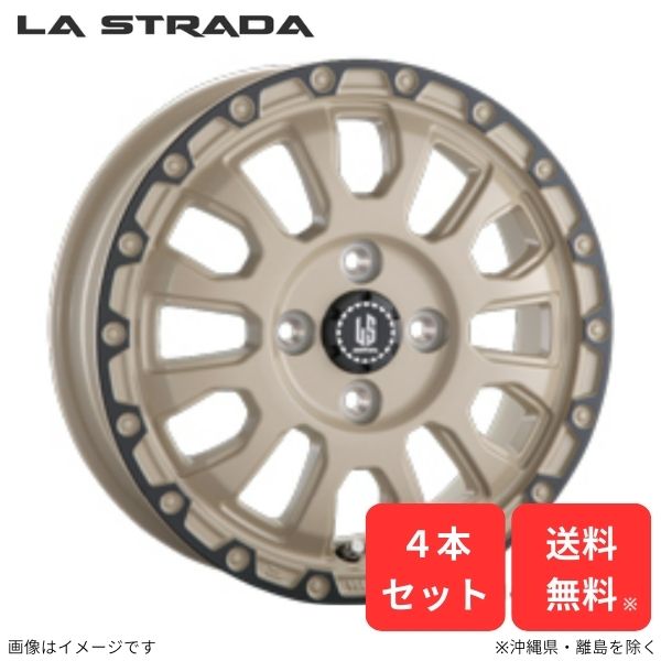 ホイール ラ ストラーダ コムス ZAD-TAK30 トヨタ 4本セット アヴェンチュラ 12インチ 4H LA240C42SDAR