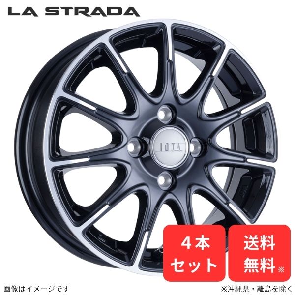 ホイール ラ・ストラーダ ワゴンR MH35S/MH55S スズキ 4本セット ティラード イオタ 15インチ 4H LOT545C45BP