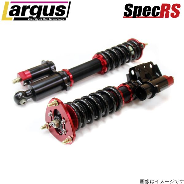 メーカー名LARGUS商品名SpecRS自動車メーカーマツダ車種ロードスター型式NB8C年式-駆動2WD仕様●バネレートF：8kR：6k●自由長F：180mmR：160mm●アッパーマウントF：固定式ピロR：固定式ピロ●減衰位置F：ダイヤル固定式(アッパーマウント上部)R：ダイヤル固定式(アッパーマウント上部)●車高調整範囲F：-R：-●ダウン量F：-R：-備考-注意事項-