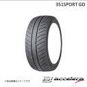 ACCELERA/アクセレラ 215/45R17 87W (TW300) 351SPORT GD (TW300) サマータイヤ 1本 タイヤ単品