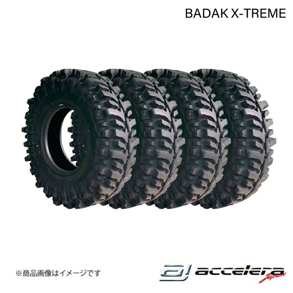 15 inches - ACCELERA/アクセレラ 35×10.50-15 LT 120N BADAK X-TREME オフロードタイヤ 4本 タイヤ単品