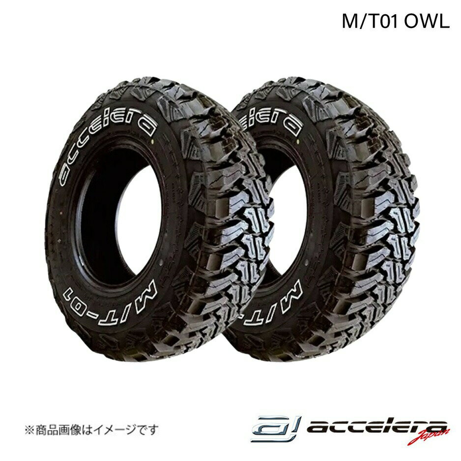 16 inches - ACCELERA/アクセレラ 185/85R16 LT 105/103L(OWL) M/T01 オフロードタイヤ 2本 タイヤ単品
