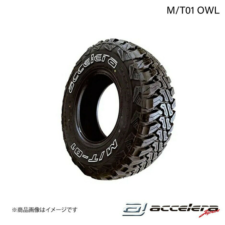 16 inches - ACCELERA/アクセレラ 185/85R16 LT 105/103L(OWL) M/T01 オフロードタイヤ 1本 タイヤ単品