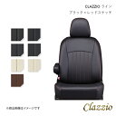 Clazzio クラッツィオ ライン シートカバー 1台分 ブラック×レッドステッチ ミラ イース LA350S/LA360S ED-6581