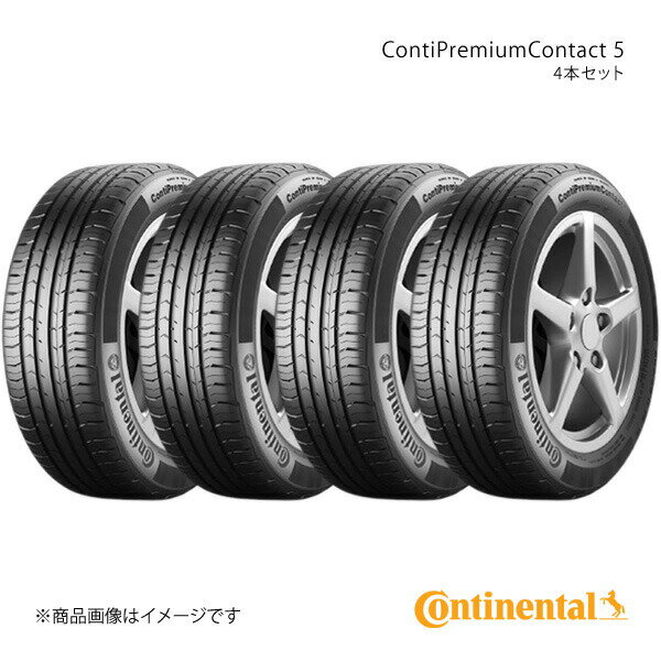 DUNLOP - Continental コンチネンタル ContiPremiumContact 5 タイヤ 4本セット 215/55R17 94W CS 品番:0356651×4