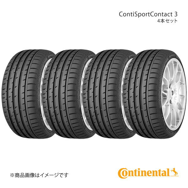 Delta - Continental コンチネンタル ContiSportContact 3 タイヤ 4本セット 195/40R17 81V XL 品番:0356434×4