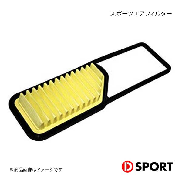 D-SPORT ディースポーツ スポーツエアフィルター ムーヴ コンテ L575S/L585S KF-DET 17801-C160