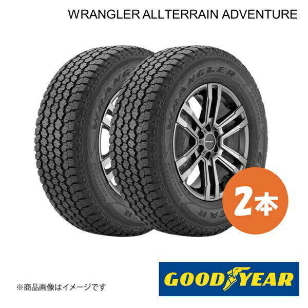 GOODYEAR グッドイヤー 新車装着タイヤ WRANGLER ALLTERRAIN ADVENTURE JEEP ラングラー 245/75R17 112T 前後共通 2本 5522043×2