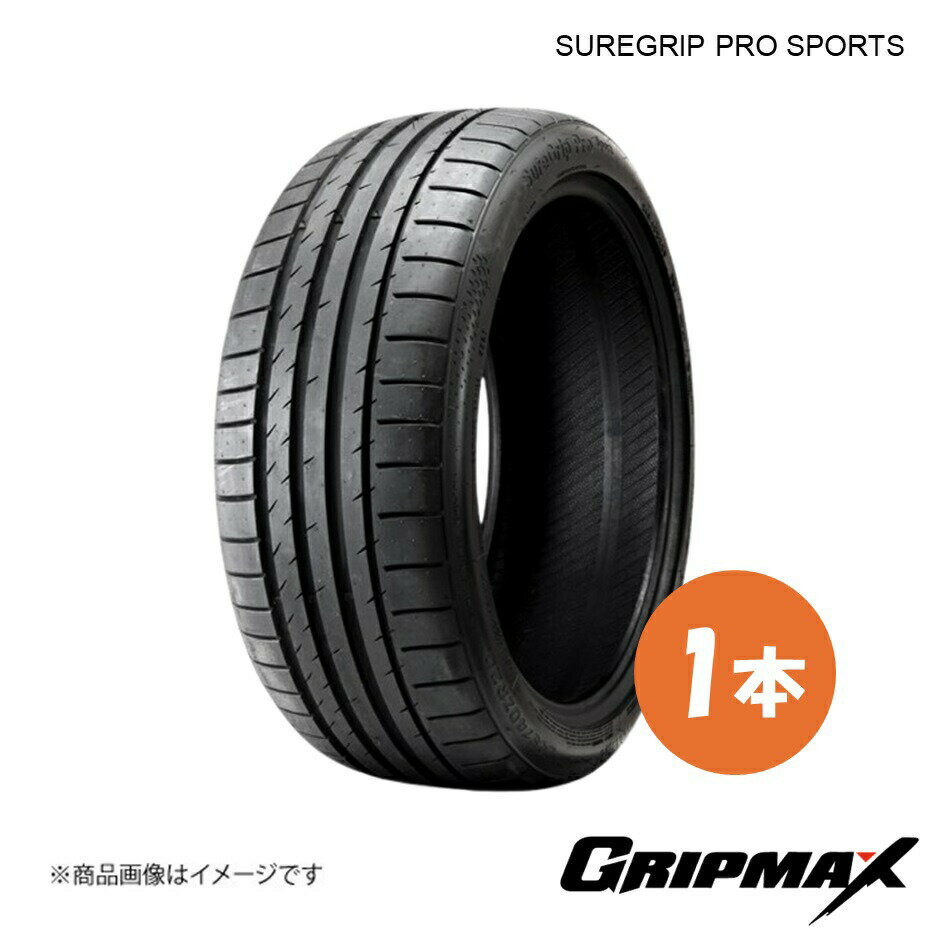 GRIPMAX/グリップマックス SUREGRIP PRO SPORTS タイヤ 1本 245/40ZR21 100Y XL ブラックサイドウォール 8859291438342