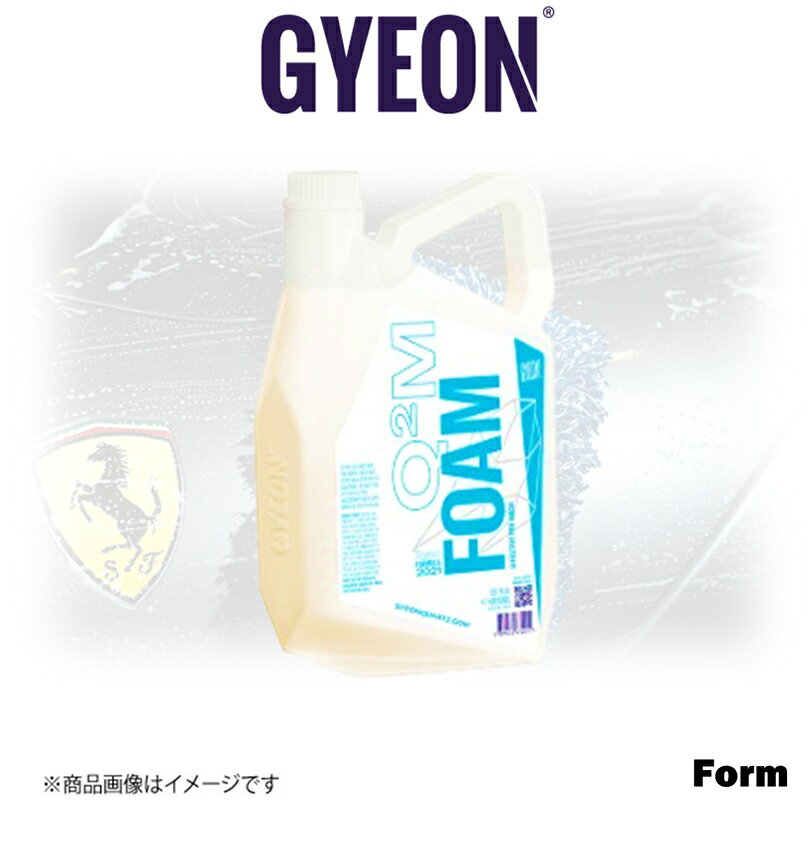 ■メーカー名GYEON■商品名GYEON Q2M Foam 4000ml■メーカー品番Q2MFM400■自動車メーカー汎用■適合車種-■適合型式-■適合年式-■適合詳細-■備考[商品説明]●日常的に使えるベーシックなカーシャンプーです●高品質で濃厚な泡が汚れを吸着し、簡単にボディを美しくすることができます●コーティング前の下洗いなどにも最適です[使用方法]○水で5〜15倍に希釈し、カーシャンプーとして使用して下さい使用後はよく水で洗い流して下さい[注意事項]●直射日光の当たる場所や気温が高い時、またボディが高温になっている時のご使用は控えて下さい●暗くて涼しい場所に保管してください