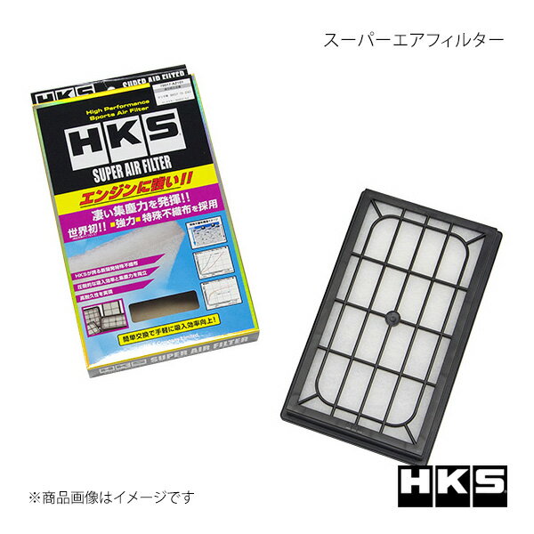 HKS エッチ・ケー・エス スーパーエアフィルター ユーノス100 BG8PE 70017-AZ101