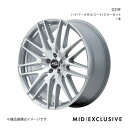 MID EXCLUSIVE/029F アコード CV3 アルミホイール1本【19×8.0J 5-114.3 INSET42 ハイパーメタルコート/ミラーカット】