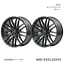 MID EXCLUSIVE/029F 86 ZN6 アルミホイール2本セット【18×7.0J 5-100 INSET48 セミグロスガンメタ】(2)