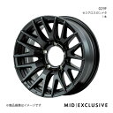 MID EXCLUSIVE/029F ジムニー 64系 アルミホイール1本【16×5.5J 5-139.7 INSET20 セミグロスガンメタ】(2)