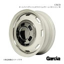 Garcia/CISCO ハスラー MR31S/41S アルミホイール 1本 【15×4.5J 4-100 INSET45 オールドイングリッシュホワイトリムヴァーレイポリッシュ】(2)