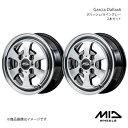 MID WHEELS/Garcia Dallas6 ワゴンR MH34/44 アルミホイール2本セット【15×4.5J 4-100 INSET45 ポリッシュ/ライングレー】(2)