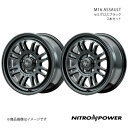 NITRO POWER/M16 ASSAULT CX-3 DK系 アルミホイール2本セット【17×7.0J 5-114.3 INSET42 セミグロスブラック】(2)