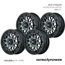 NITRO POWER/M29 STINGER ミラ イース 300/310系 アルミホイール4本セット【14×4.5J 4-100 INSET45 セミグロス...