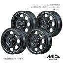 MID WHEELS/Garcia Palm8 ミラ イース 300/310系 アルミホイール4本セット【14×4.5J 4-100 INSET45 セミグロス...
