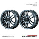 MID RACING/R26 ミラ イース 350/360系 アルミホイール2本セット【15×5.0J 4-100 INSET45 ディープチタンシルバー】