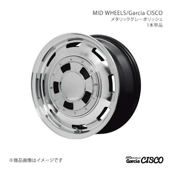 MID WHEELS/Garcia CISCO ソニカ L405S/L415S アルミホイール1本【15×4.5J 4-100 INSET45 MGP】Y2605606D333SB20