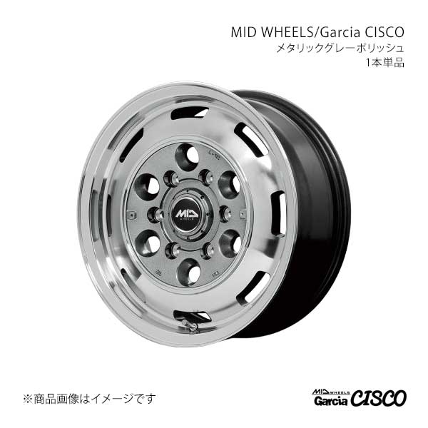 MID WHEELS/Garcia CISCO ランドクルーザープラド 120系 アルミホイール1本【17×8.0J 6-139.7 INSET20 MGP】Y2607806D320MG10