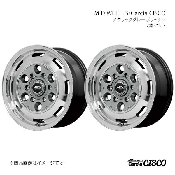 MID WHEELS/Garcia CISCO ランドクルーザープラド 120系 アルミホイール2本セット【17×8.0J 6-139.7 INSET20 MGP】Y2607806D320MG10×2