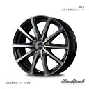 EuroSpeed/V25 セレナ 27系 アルミホイール 1本 【16×6.5J 5-114.3 INSET48 ブラックポリッシュ】(2)