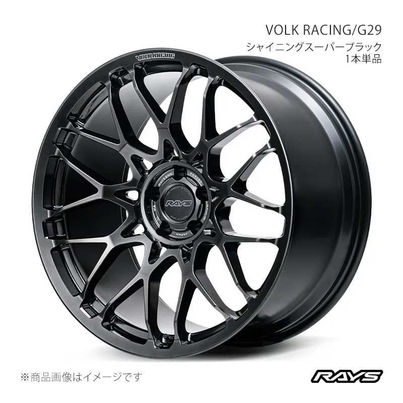 RAYS レイズ ボルクレーシング G29 ハリアー AXUH80 フロント/リア共用 アルミホイール4本セット【21×9J 5-114.3 INSET30 SK】06981903095SK×4