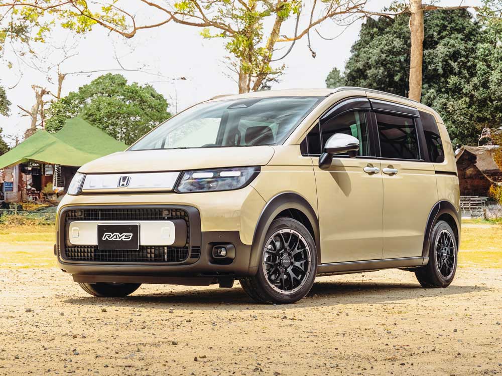 RAYS ホムラ 2x7FA ブラッククリアエディション LBX MAYH10 フロント/リア共用 アルミホイール2本セット【18×7.5J 5-114.3 INSET45 BFJ】27358754595BFJ×2