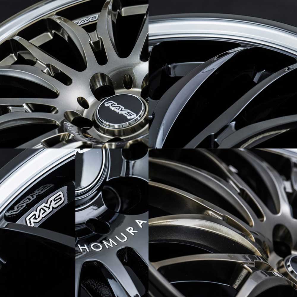 RAYS レイズ ホムラ 2x9BD シビック Type-R FL5 フロント/リア共用 アルミホイール2本セット【20×8.5J 5-120 INSET45 XAK】27340854521XAK×2
