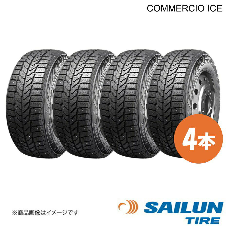 SAILUN サイルン スタッドレス タイヤ COMMERCIO ICE 215/60R17 109/107T 4本 215 60 17 2025年製