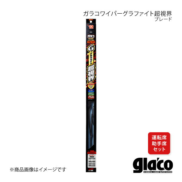 SOFT99 ソフト99 ガラコワイパー グラファイト超視界 ブレード 運転席・助手席用セット ドマーニ MA4/MA5/MA6/MA7 04811+04807