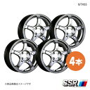SSR エスエスアール GTX03 ホイール 4本 ミラ イース LA350S X “リミテッド SA III”【16×5.5J 4-100 INSET45 クロムシルバー】
