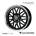 NOVARIS/ASSETE M1 ルークス ML21S アルミホイール1本【16×5.0J 4-100 INSET45 BLACK/RIM POLISH】 0041081(2)