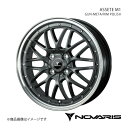 NOVARIS/ASSETE M1 フレア MJ34S/MJ44S アルミホイール1本 【16×5.0J 4-100 INSET45 GUN-META/RIM POLISH】 0041071(2)