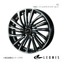 LEONIS/FS ノート E12 アルミホイール1本【16×6.0J 4-100 INSET42 PBMC(パールブラック/ミラーカット)】 0039964(2)